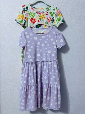 Tucker + Tate Bundle of 2 Girls Tiered Dresses. Size 6.